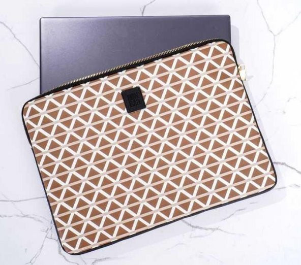 Minbag Marin 13 İnç Laptop Kılıfı Kahverengi - 2