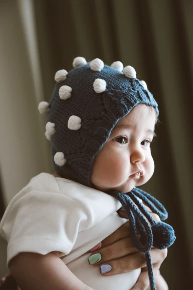 Ponponlu Bebek Beresi Model 6 - 7