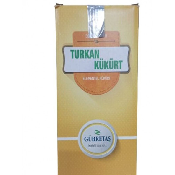 GÜBRETAŞ TÜRKAN KÜKÜRT ELEMENTEL KÜKÜRÜT 1 KG. - 2
