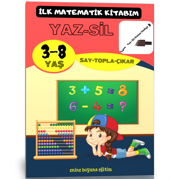 YAZ-SİL İlk Matematik Kitabım ürün görseli 1