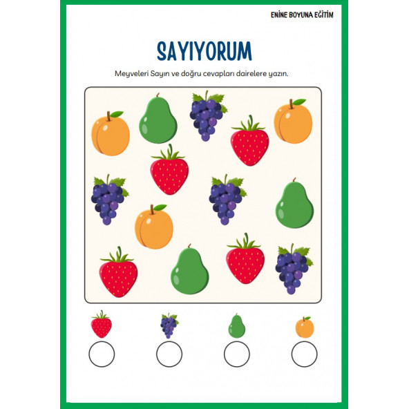 YAZ-SİL İlk Matematik Kitabım - Resim 3