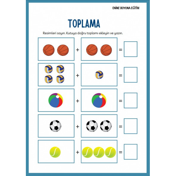 YAZ-SİL İlk Matematik Kitabım - Resim 5