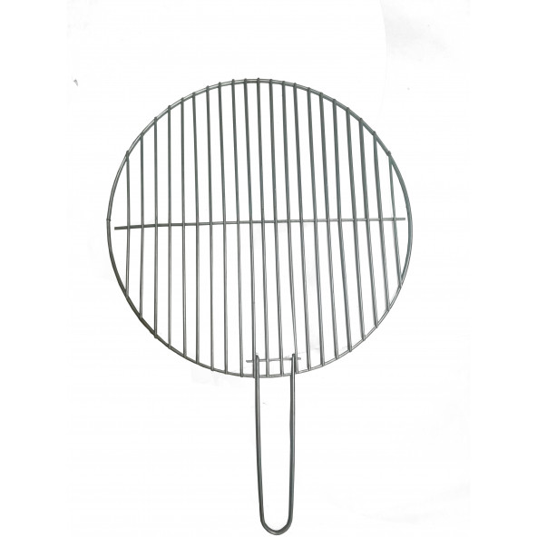 Oval Çember Yuvarlak Mangallık Izgarası Balık Teli 40x40 Çapında - 3