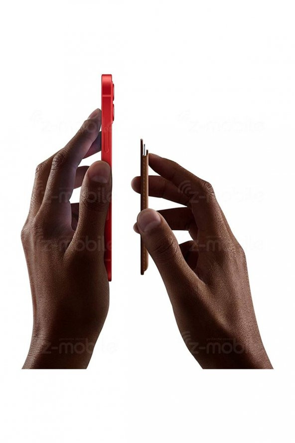 Apple iPhone Manyetik Deri Cüzdan MagSafe Yeşil - 2