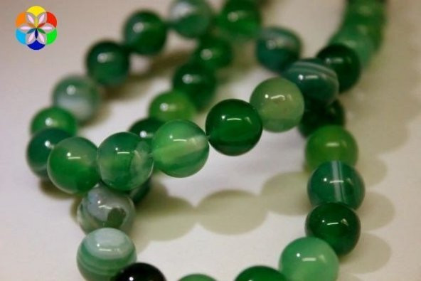 Akik Taşı Dizi 8mm (27902) ürün görseli 1
