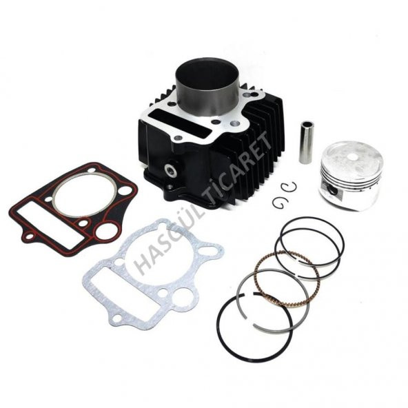 Hsgl Motorsiklet Cub 110 Silindir Komple 52.4 mm  Atg Sekman Cub 110 Silindir Piston Sekman Conta Takım 51003 - 2