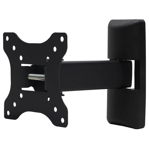Powermaster 10-27 İnç Tek Kollu Kilitli Hareketli TV Duvar Askı Aparatı Lcd Led Tv Monitör 25-68 Ekran Arası Uyumlu - 7