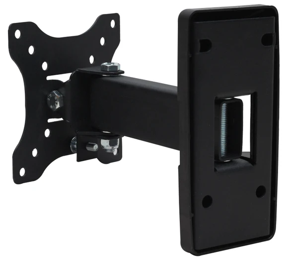 Powermaster 10-27 İnç Tek Kollu Kilitli Hareketli TV Duvar Askı Aparatı Lcd Led Tv Monitör 25-68 Ekran Arası Uyumlu - 8