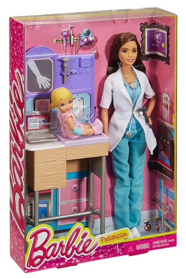 Barbie Ve Meslekleri Oyun Seti (Karışık Meslek 1 Adet) - Resim 2
