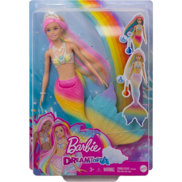 Barbie Dreamtopia Renk Değiştiren Sihirli Denizkızı