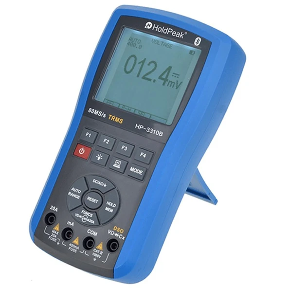 Holdpeak 3310B Dijital Osiloskop Lcd Ekran 4000 Adet Ölçüm Aralığı AC DC Voltaj Akım Direnç - 3