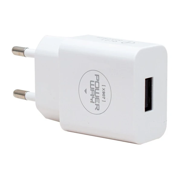Powerway X-907 5 Volt 2100mA Şarj Başlık Adaptörü iPhone Kablo İphone İçin Şarj Aleti Cihazı - Resim 4