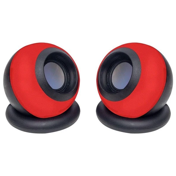 Ayt Magicvoice D-08L 1+1 Usb Mini Hoparlör Pc Bilgisayar Yanı Usb Hoparlör Ses Ayarlı - 8
