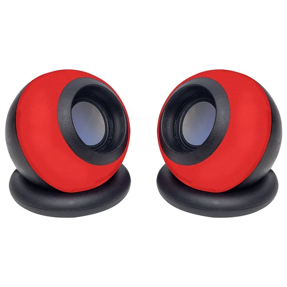 Ayt Magicvoice D-08L 1+1 Usb Mini Hoparlör Pc Bilgisayar Yanı Usb Hoparlör Ses Ayarlı - 5