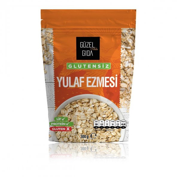 Güzel Gıda Glutensiz Yulaf Ezmesi 300gr