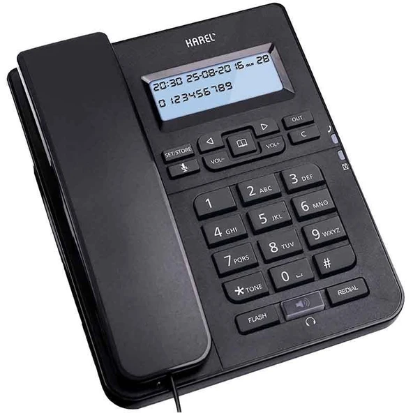 Ayt Karel TM-145 Kablolu Ekranlı Masaüstü Telefon - 3