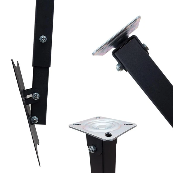 Powermaster PM-32 70-90-110 Cm Dar Ağızlı LCD Askı Aparatı - 6