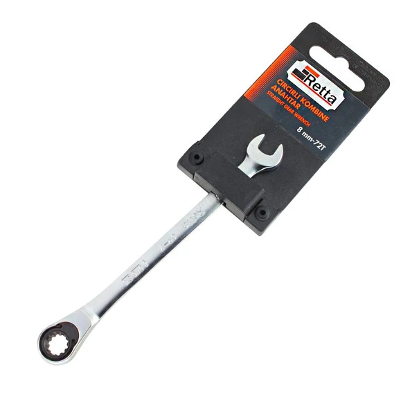 Retta 8 mm Cırcır Anahtar Açık Ve Cır Cırt Ağız Anahtar - 2
