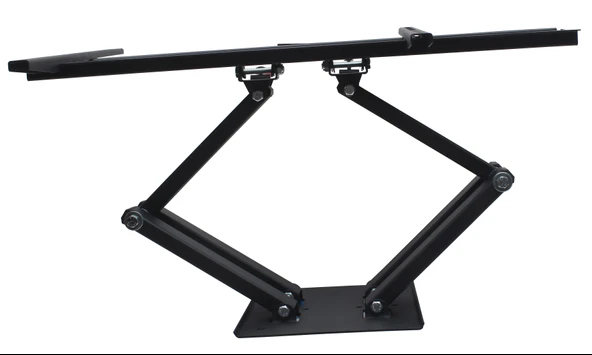 Powermaster PWR-H48 22-55 İnç Çift Kollu Led Tv Kilitli Hareketli Duvar Askı Aparatı Lcd 55-140 Ekran Arası - 4