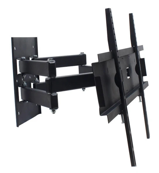 Powermaster PWR-H48 22-55 İnç Çift Kollu Led Tv Kilitli Hareketli Duvar Askı Aparatı Lcd 55-140 Ekran Arası - 3