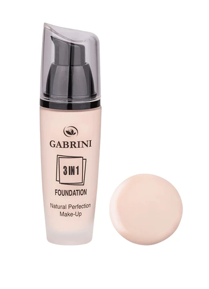 Gabrini 3 In 1 Foundation Natural Perfection Make Up 01