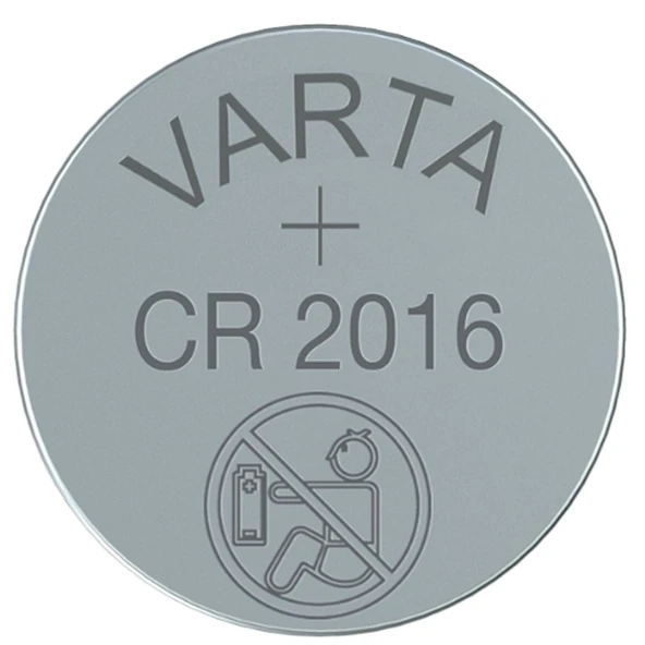 Varta CR 2016 3 Volt Lityum Pil 2 li CR2016 Saat Pili - Resim 3