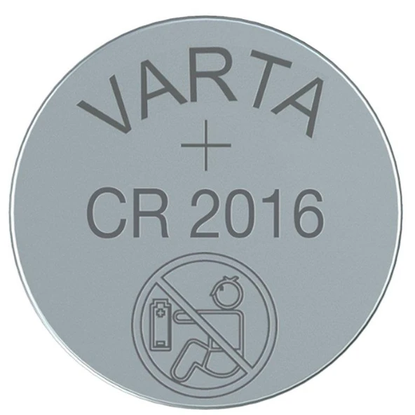 Varta CR 2016 3 Volt Lityum Pil 2 li CR2016 Saat Pili - Resim 5