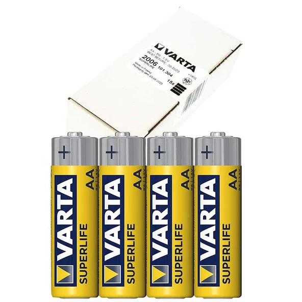 Varta Superlife Çinko AA Kalem Pil 60'lı Paket - 2