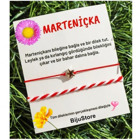 Marteniçka Gold Renk Fil Kadın & Erkek İkili Dilek & Şans Bileklik