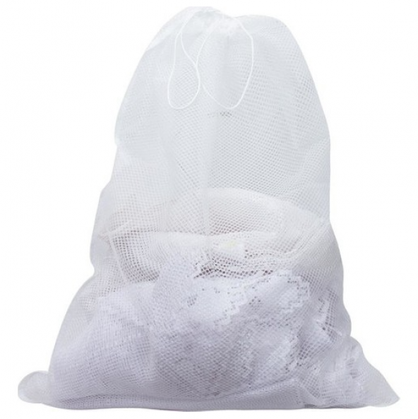 Çamaşır Yıkama Filesi Çorap Çamaşır Perde Yıkama Filesi ipli yıkama torbası 60*80 cm