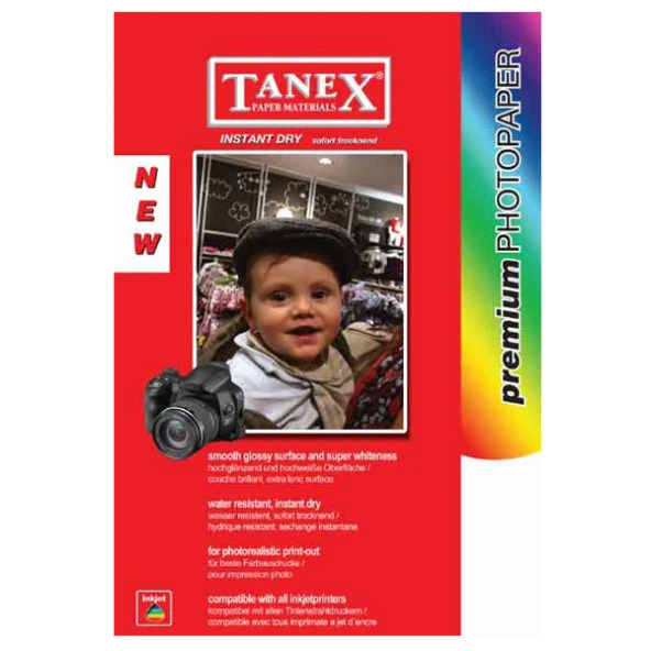Tanex Fotoğraf Kağıdı A6 240 Gram 50 Yaprak