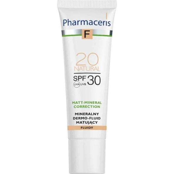 Pharma-Ceris Mineral Matifying Fluid Dermo-foundation 20 Natural Spf30 30 Ml