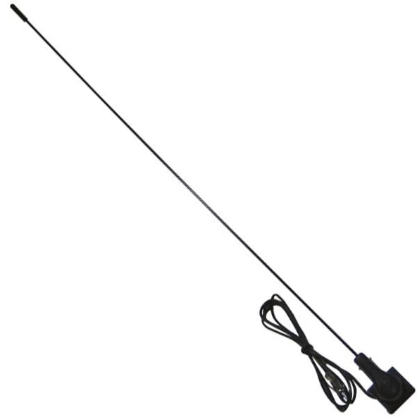 Yes-100 Kısa Düz Oluk Oto Teyp Radyo Anteni 55 Cm Araç Anten - 3