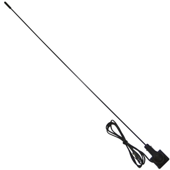 Yes-100 Kısa Düz Oluk Oto Teyp Radyo Anteni 55 Cm Araç Anten - 2