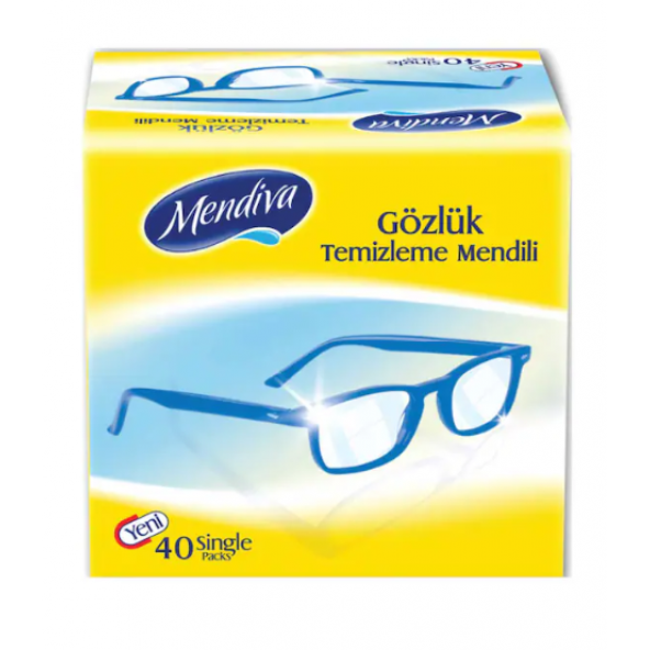 Mendiva Gözlük Temizleme Mendili 4 Lü Paket