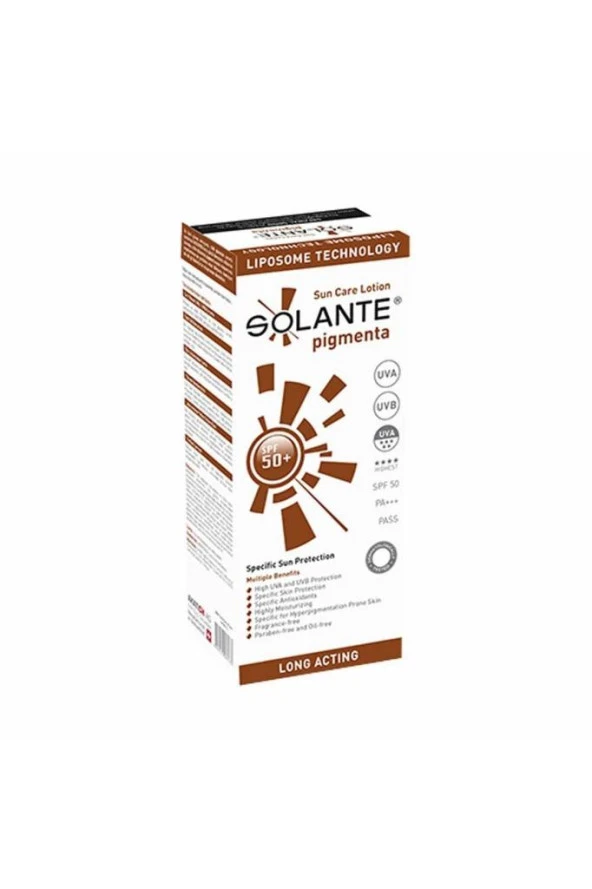 Solante Pigmenta Spf 50+ Losyon 150 ml