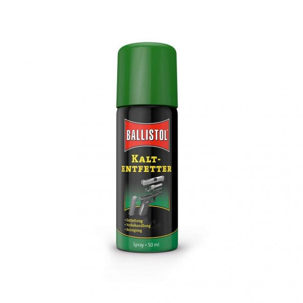 Ballistol Soğuk Yağ Çözücü Sprey Yağ 50 ml (Cold Degreaser)