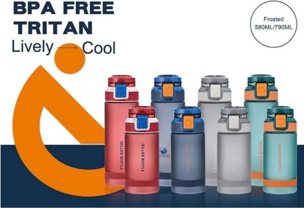 Vagon Life Db016 580 Ml Matara Mavi - 4