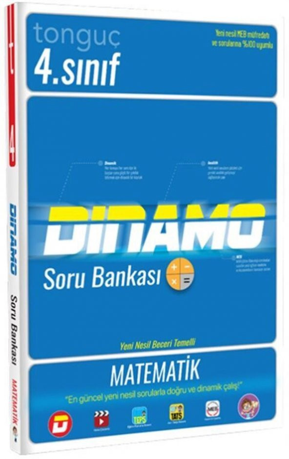 Tonguç 4. Sınıf Matematik Dinamo Soru Bankası