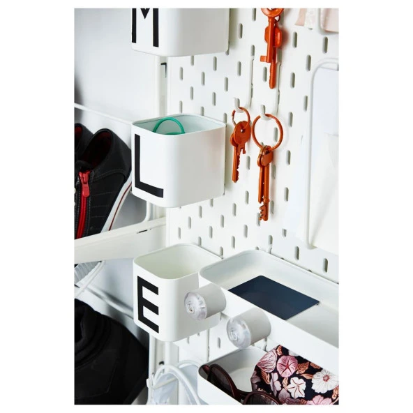 IKEA SKADIS Çok Amaçlı Pano Parçası - Askı / Kanca 5 Parça - 2
