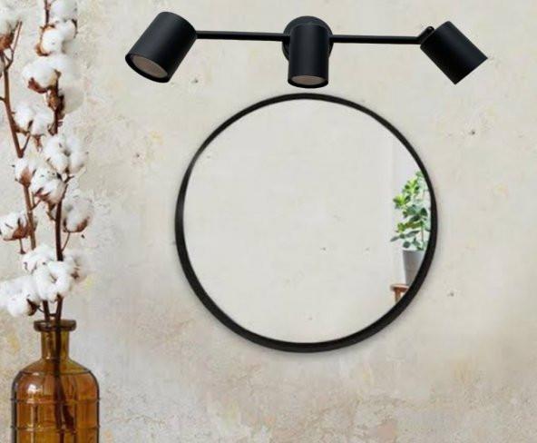 MYLİGHTS  AYNA  ÜSTÜ LED APLİK LED SPOT ÜÇLÜ HAREKLİ PANASONIC LED AMPULLÜ GÜN IŞIĞI - Resim 2