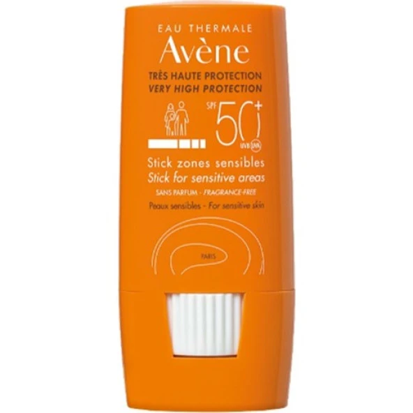 Avene Eau Thermale Stick Zones Sensibles SPF50+ 8g Hassas Bölgeler Için