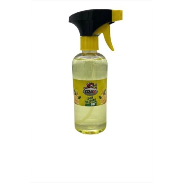 Trax Limon Kolonyası 80° Derece 400 Ml Sprey Kolonya