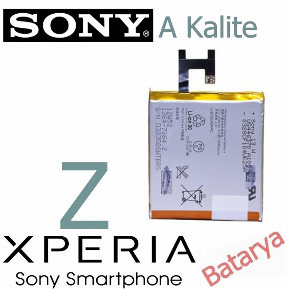 Sony Z Batarya Xperia L36i L36H Uyumlu Yedek Batarya