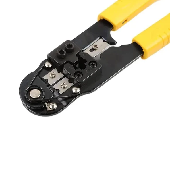 Powermaster Yk-210C Rj45 Cat6 Kablo Soket Sıkma Pensesi Ethernet İnternet Jack Soketi Sıkma Pense - 6