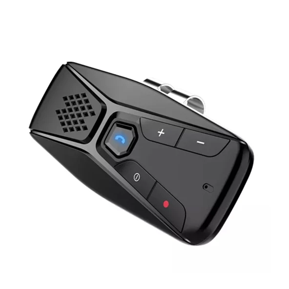 Powermaster Bluetooth Araç Hoparlör Kiti Oto Bluetooth Telefon Görüşmesi İçin 20 Saat Şarj Güneşlik Askı Aparatlı - 5