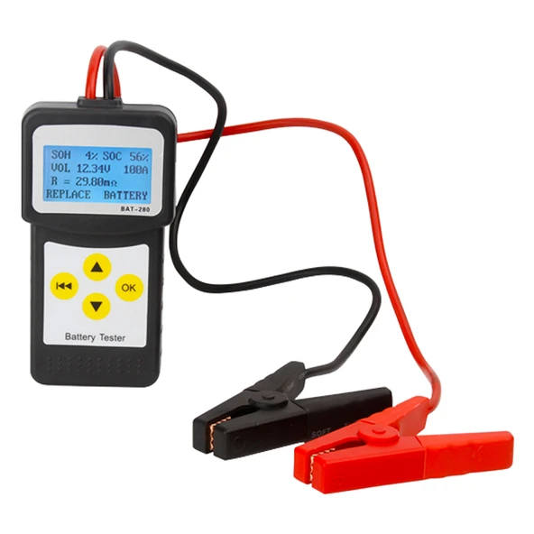 Powermaster Micro 280 Akü Test Cihazı Akü Marj Şarj Sistemi Testi Ölçüm Cihazı - 2