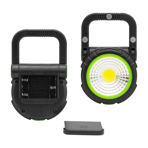 Powermaster JK101 3 Watt Cob Kırmızı İkaz Işığı El Feneri Işıldak Pilli Kamp Aydınlatması - 8