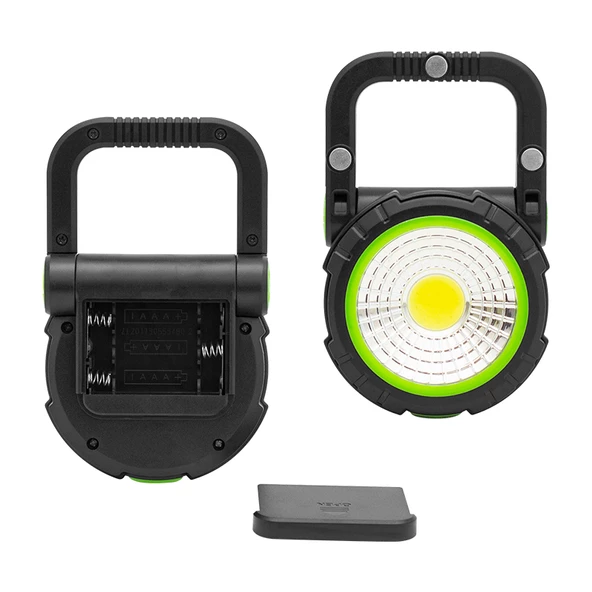 Powermaster JK101 3 Watt Cob Kırmızı İkaz Işığı El Feneri Işıldak Pilli Kamp Aydınlatması - 6