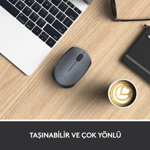 LOGITECH M170 USB SİYAH KABLOSUZ MOUSE 910-004642 - 3